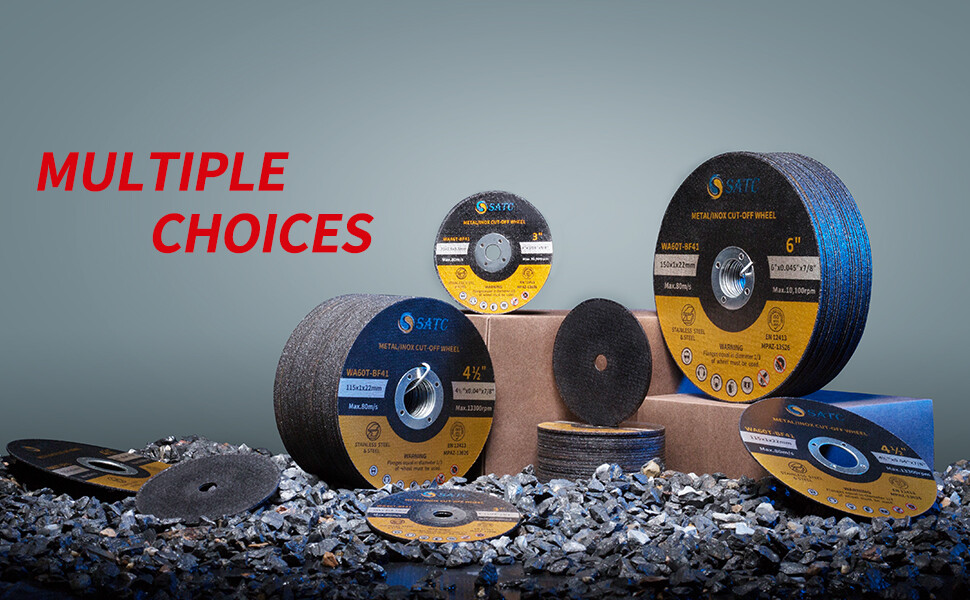4-1/2″x.040×7/8 Cut Off Wheels Metal Stainless Steel Angle Grinder Cutting Discs