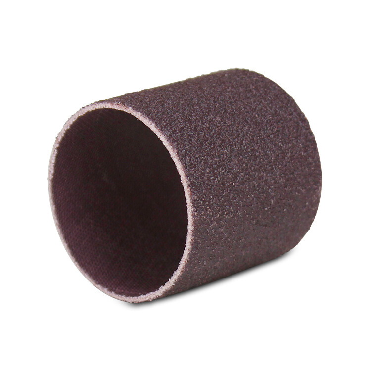 1″ x 1″ Aluminum Oxide Spiral Bands, No Lap Sanding Sleeves – 10 Pack