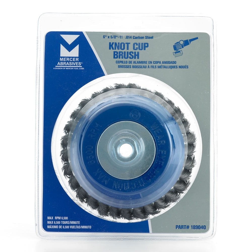 Mercer Industries 189040 – 6″ x 5/8″-11 Knot x 5/8″-11, .014 Carbon Steel