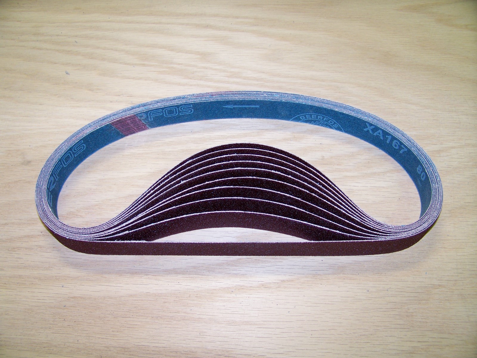 PREMIUM A/O, Y-WEIGHT SANDING BELTS 1″ X 30″, 10 – PACK, 600-GRIT