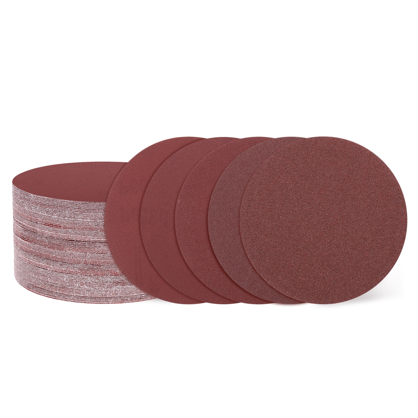 110 Pcs 5 Inch Sanding Disc 40/60/80/120/180/240/320/400/600/800/1000 Grit