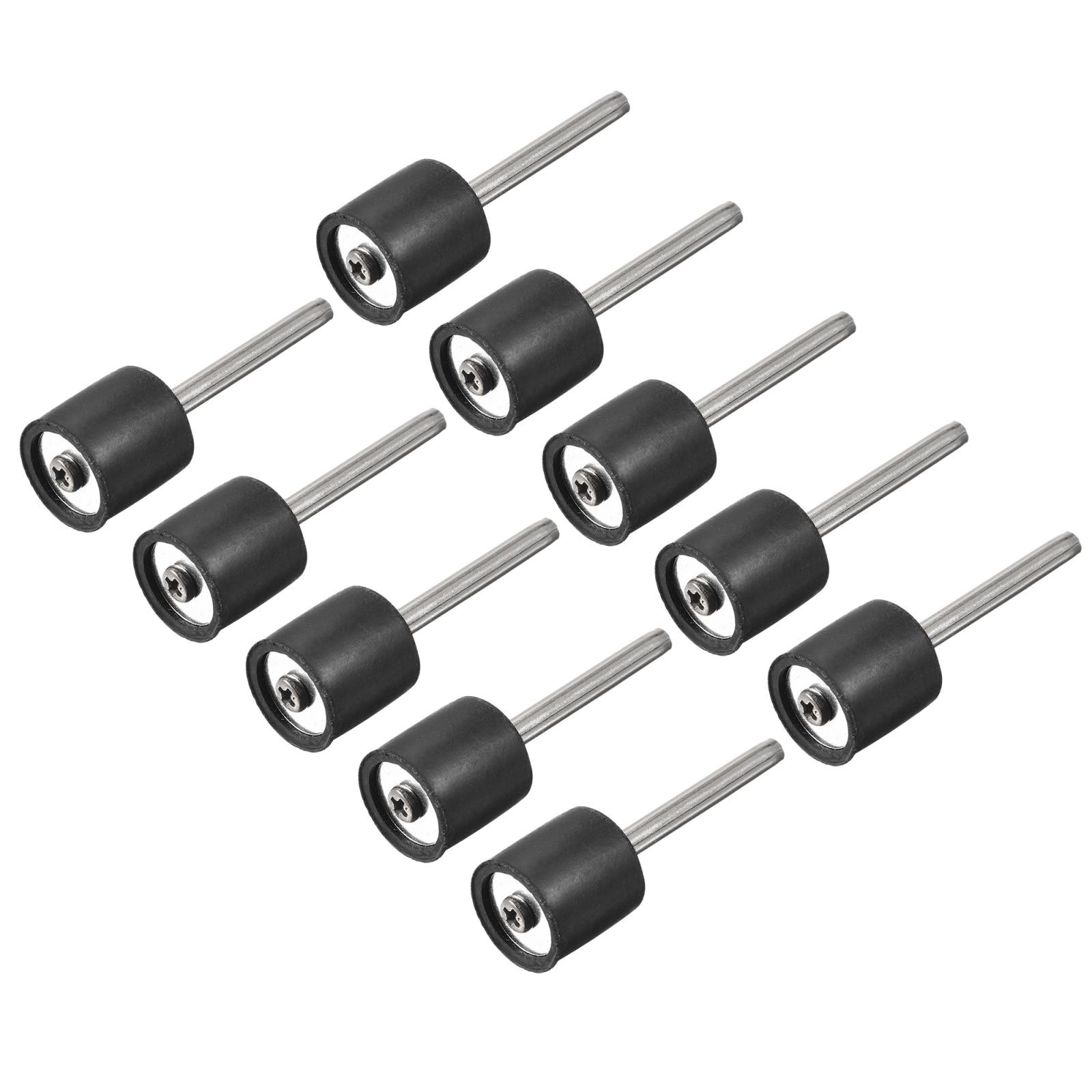 1/2 Inch Drum Mandrels 1/8 Inch Shank Sand Sleeve Holder for Rotary Tools 10Pcs