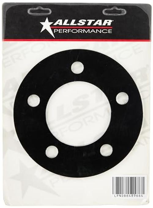 Wheel Spacer, 5 x 5.00 in Bolt Pattern, 1/4 in Thick, Steel, 1/4in 1 Pack