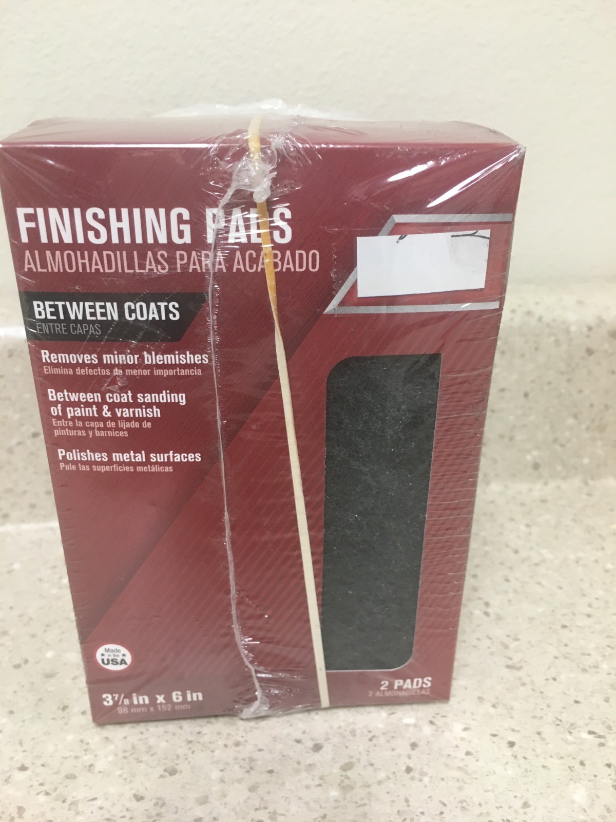 000 Grade Extra Fine Finishing Pad #1260561 (10 pk)