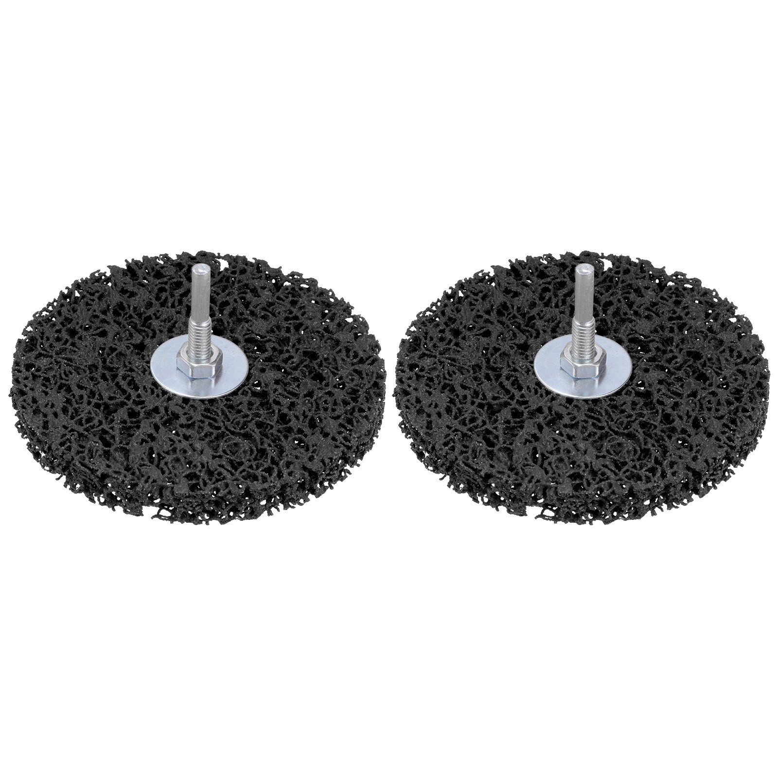 2pcs Strip Wheel Stripping Wheels 5″x1/2″x1/4″ Shaft for Black
