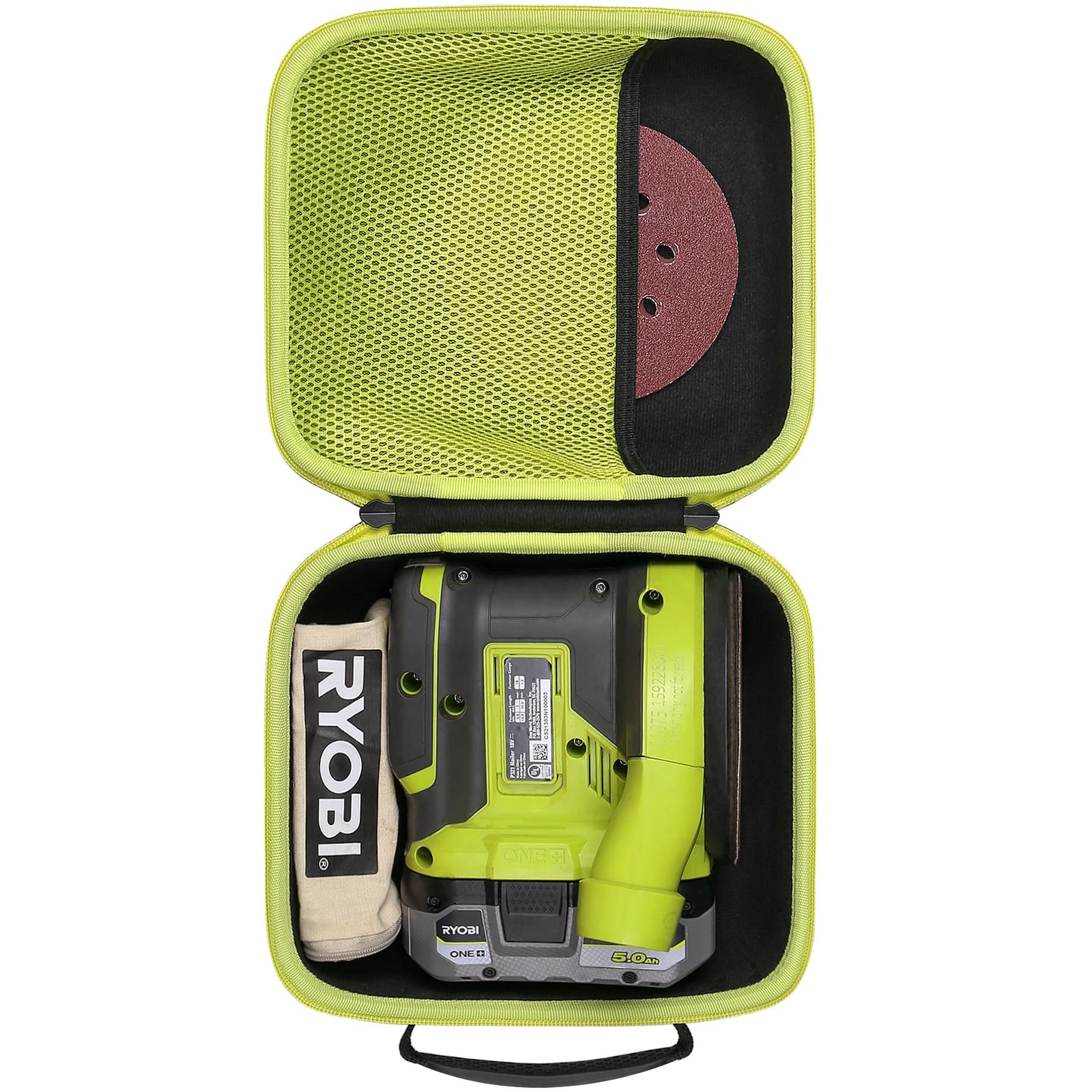 khanka Hard Storage Case for Ryobi P411 18V One+Random Orbit Sander