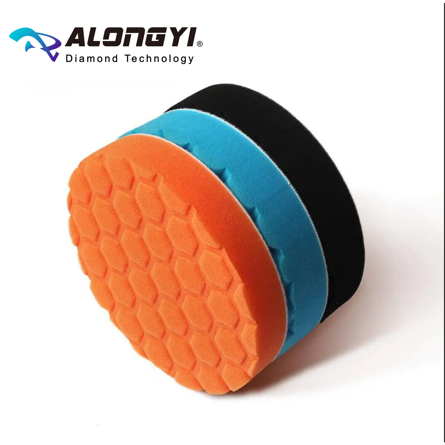 6″/ 7″3pcs Car Foam Sponge Polishing Pads150/180mm Buffing Waxing Cleaning Disc