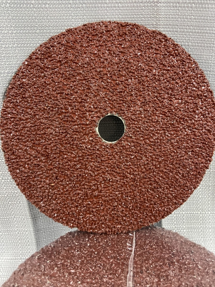 25 Discs 7″ x 7/8″ Fiber Resin Sanding Disc Aluminum Oxide A 16 Grit 58-174