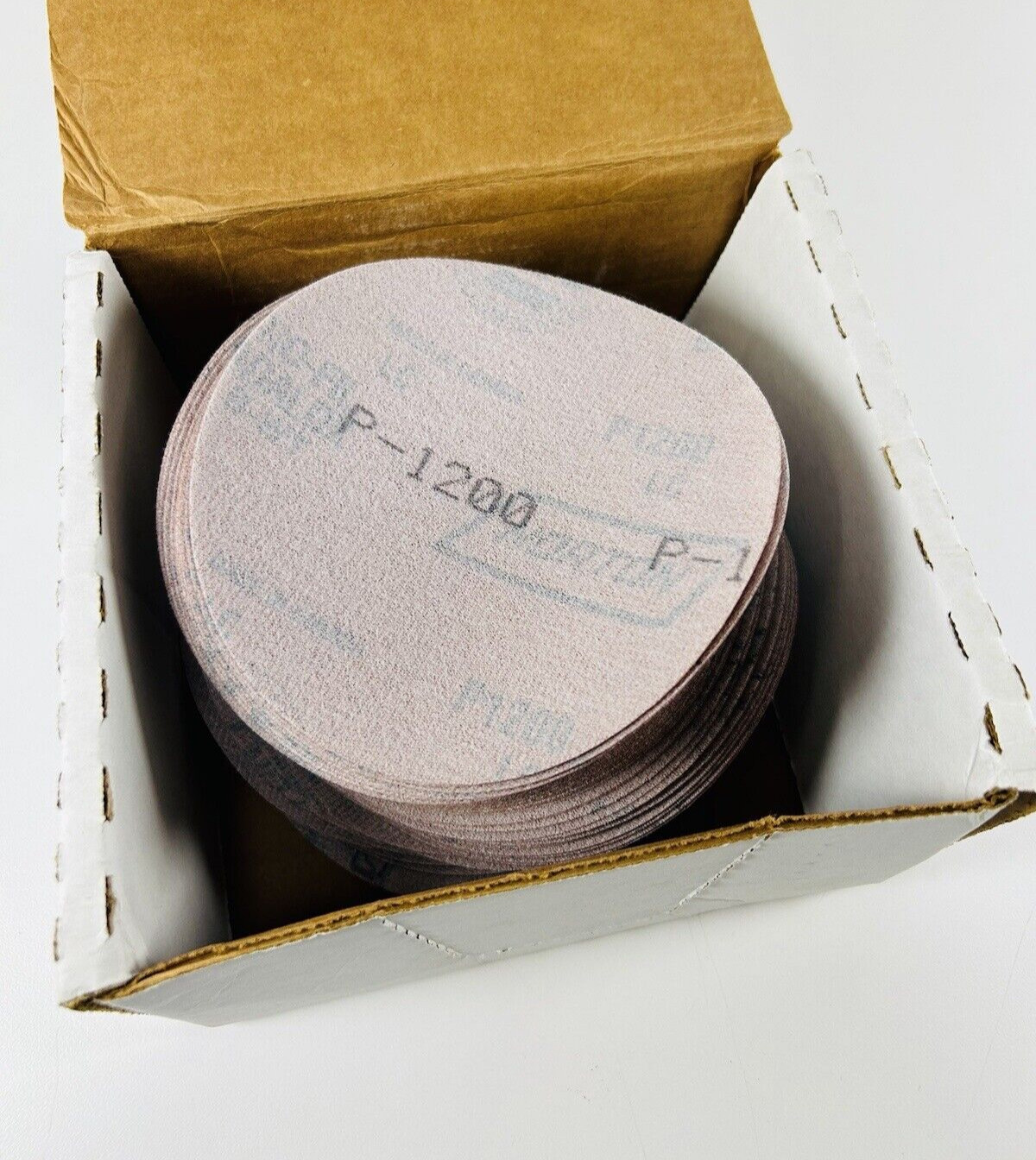 Norton A275 5″ Dia. 31534 Grit P1200 NorGrip Discs (95/Pkg)