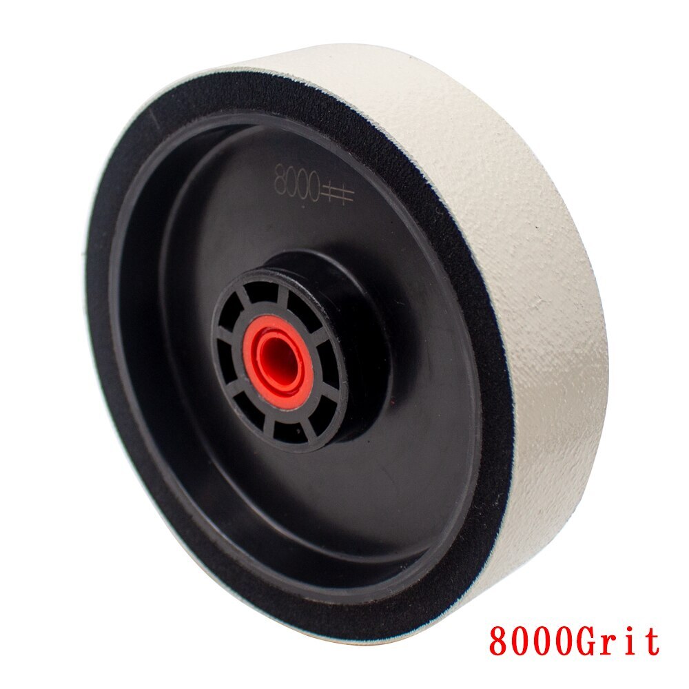 New 6 Inch Soft Resin Diamond Grinding Wheel Gem Jade Polishing Wheel 1PCS