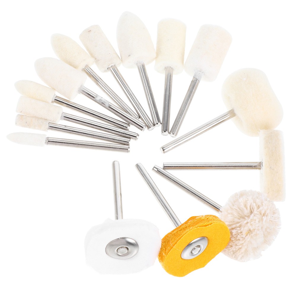 50 Pcs Polishing Buffing Wheel Brush Mini Kit for Jewelry Watch Repair