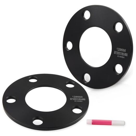 2PCS 6mm Wheel Spacer 5×112 5 Lug 70.5mm CB Compatible with 2018-2020 for