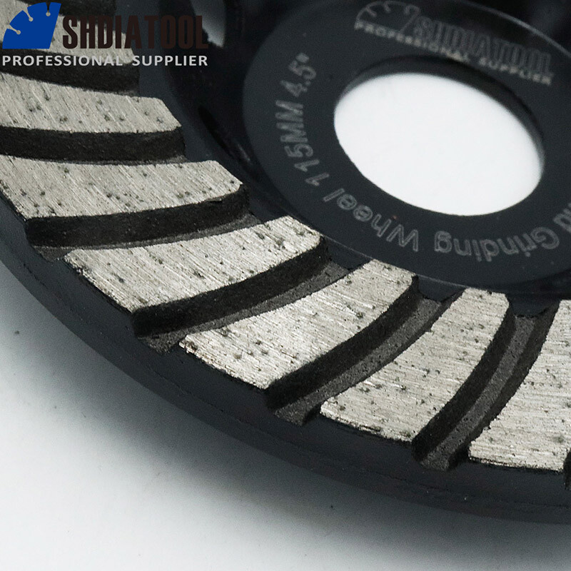 115mm Diamond Grinding Wheel 4.5inch Turbo Sanding Wheel Grinder Marble Concrete
