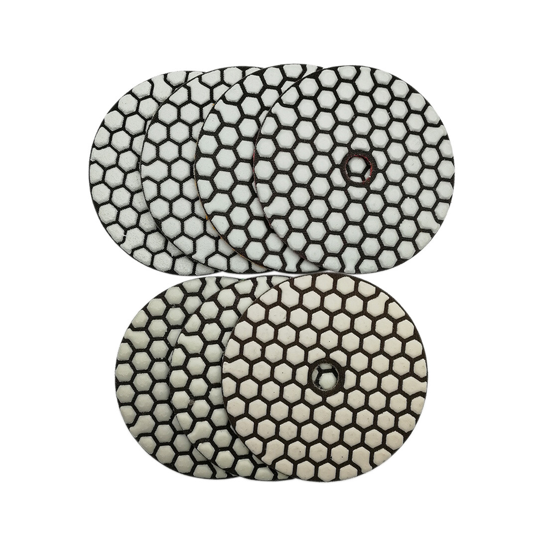 7pcs/Set 4″/100mm Dry Diamond Polishing Pads Tile Marble Granite Sanding Discs