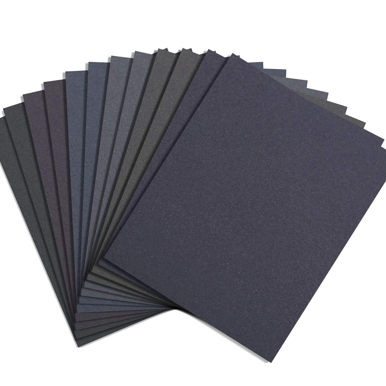 Abrasive Dry Wet Waterproof Sandpaper Sheets Assorted Grit of 400/600