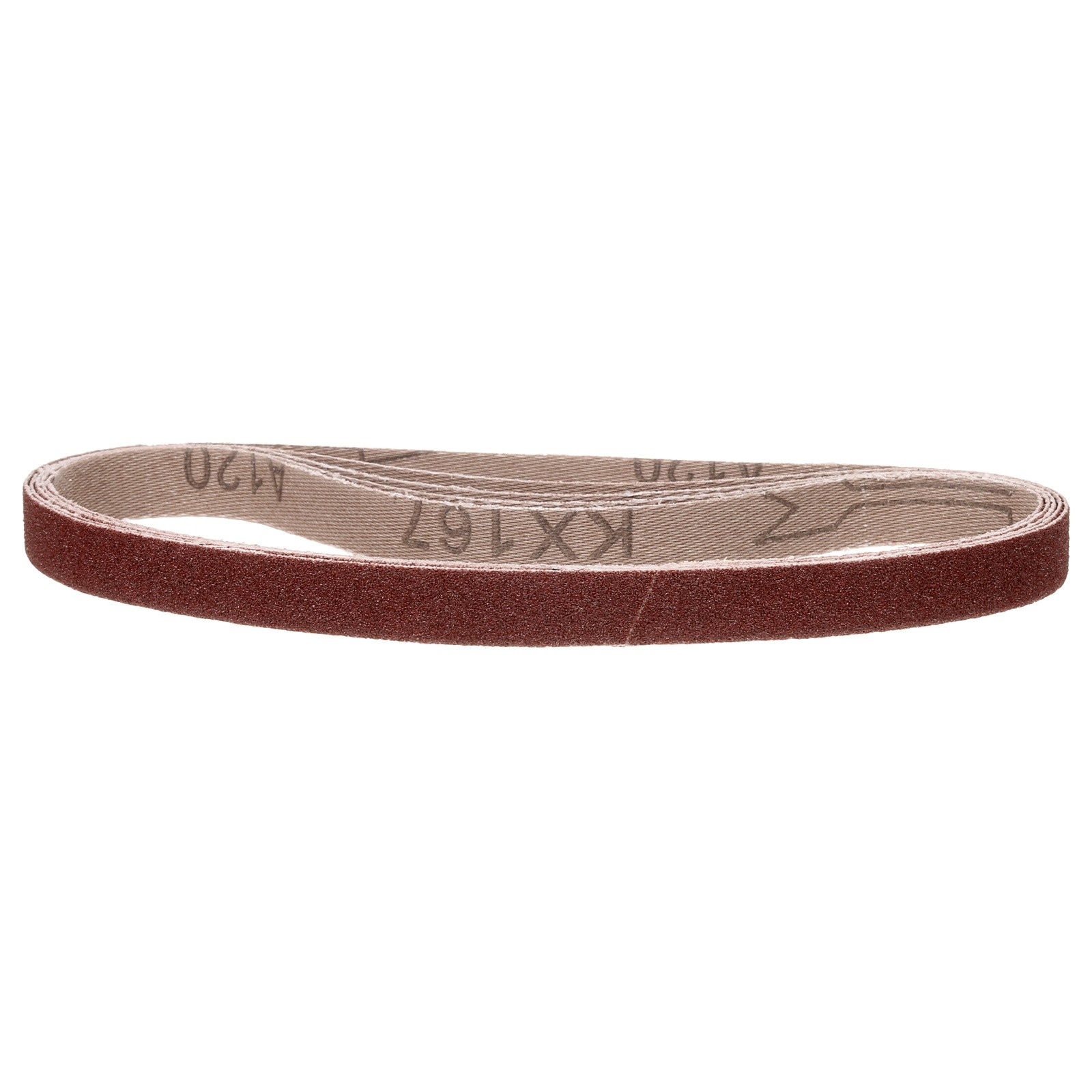 3/8 x 21 Inch Sanding Belt,10 Pcs 120 Grit Knife Sharpener Belts Work Sharpening