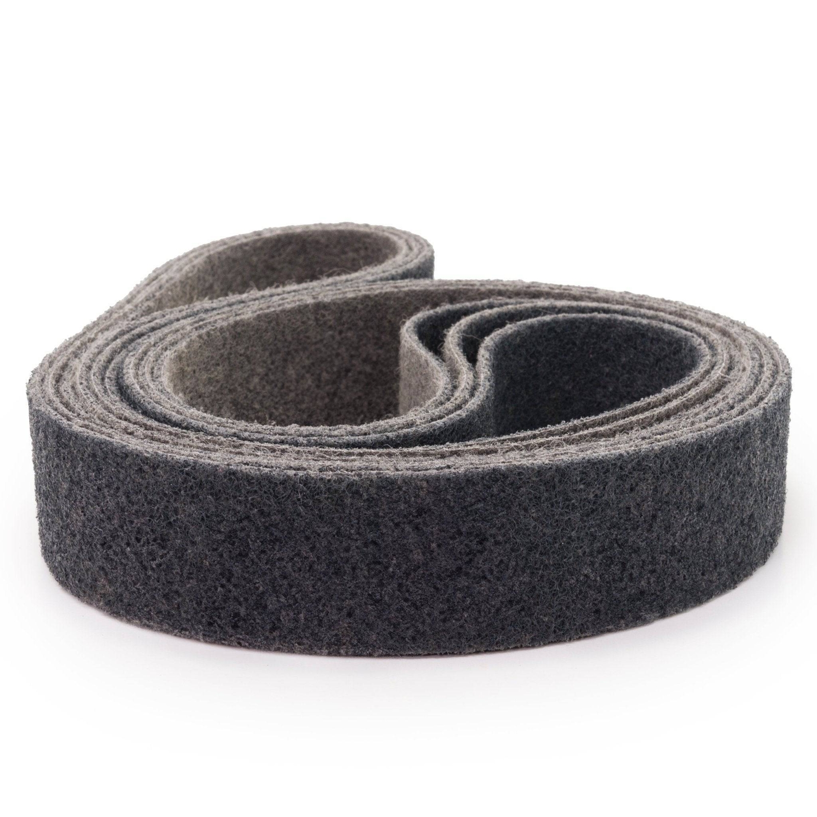 Non Woven Sanding Belts for Surface Conditioning 1 X 30 Inch Select Grit 3 Pack