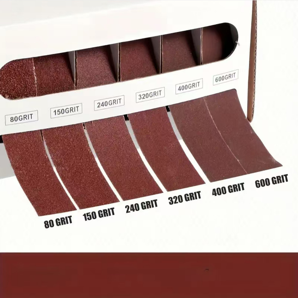 Emery Cloth Roll 6 Grits Abrasive Sand Paper80#150#240#320#400#600 Grit Sand