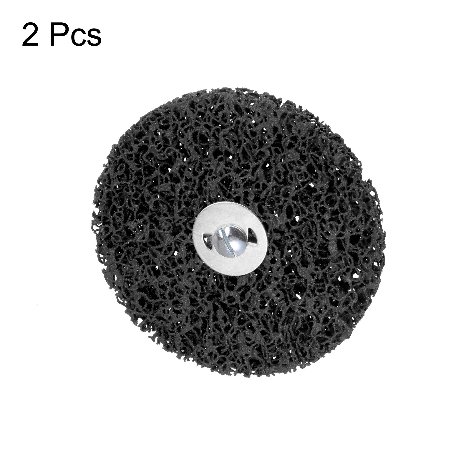 2pcs Strip Wheel Stripping Wheels 5″x1/2″x1/4″ Shaft for Black