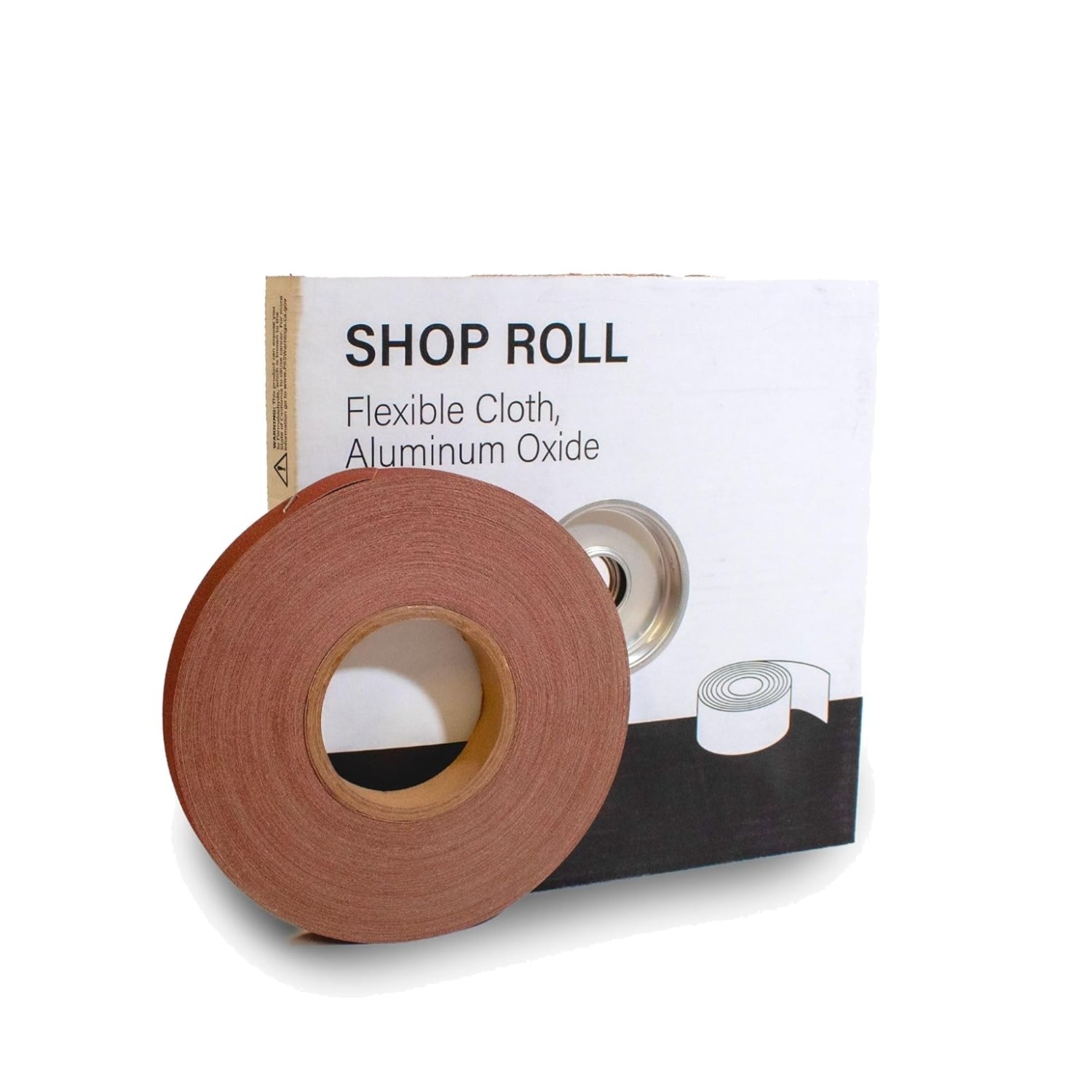 Aluminum Oxide Sandpaper Roll – 1″ x 50yd, Pack of 2