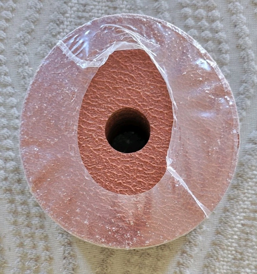 Pack of 25 | 4-1/2” x 7/8” 80 Grit A/O Resin Fiber Sanding and Grinding Disc