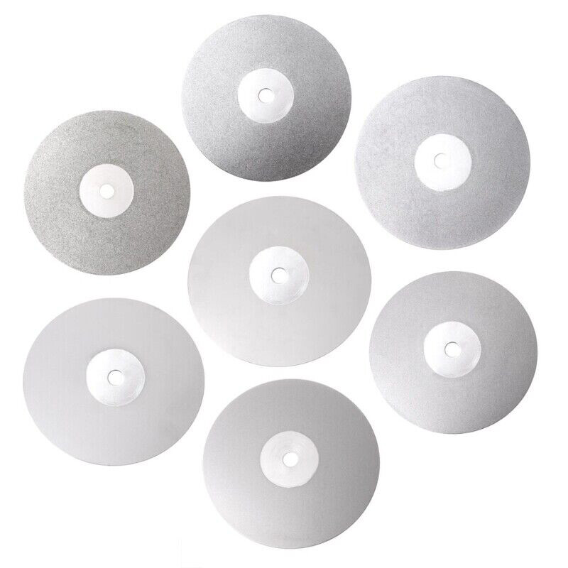 4 Inch 100mm Diamond Coated Flat Lap Wheel Polishing Grinding Disc 36-3000 Grit