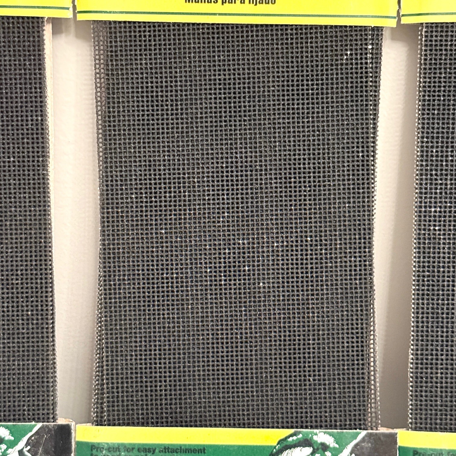 3M DRYWALL COARSE SCREENS 4 3/16″ X 11 1/4″ 4PK LOT X3 12 TOTAL SCREENS
