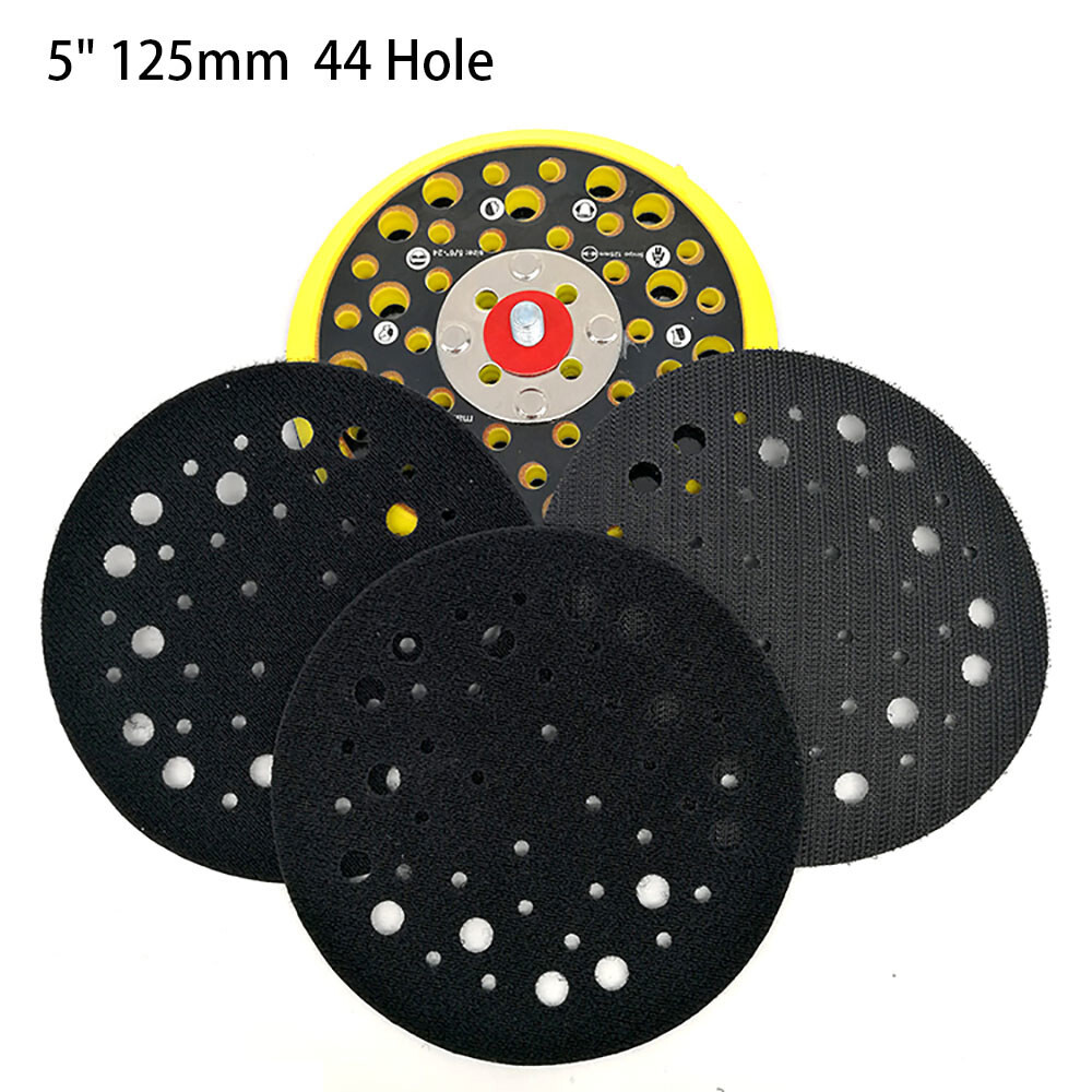 5″ 125mm 44 Hole Pad Saver Protector Pad for Sanding Pad Hook & Loop Backing Pad