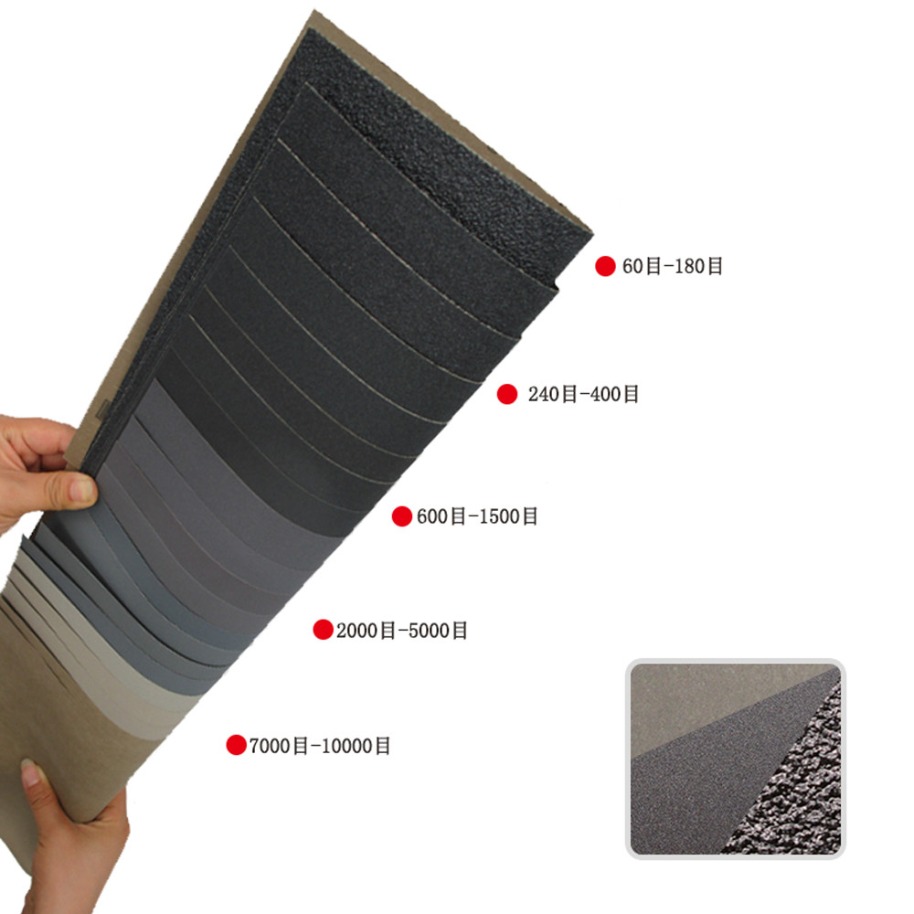 230 x 280mm Wet Dry Paper Sandpaper Sanding Paper Mixed Grade 60 Grit-10000 Grit