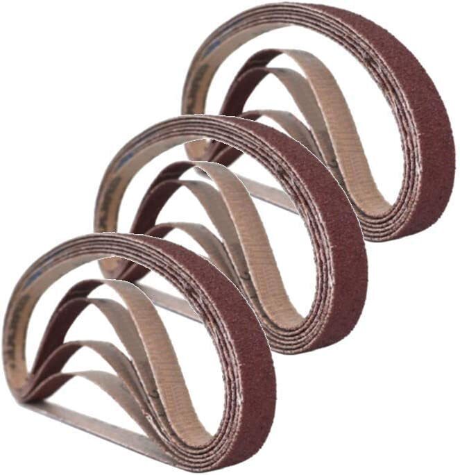 15PCS 1×30 inch Sanding Belt 600 800 1000 Grit Sander Belt Polishing Sandpaper