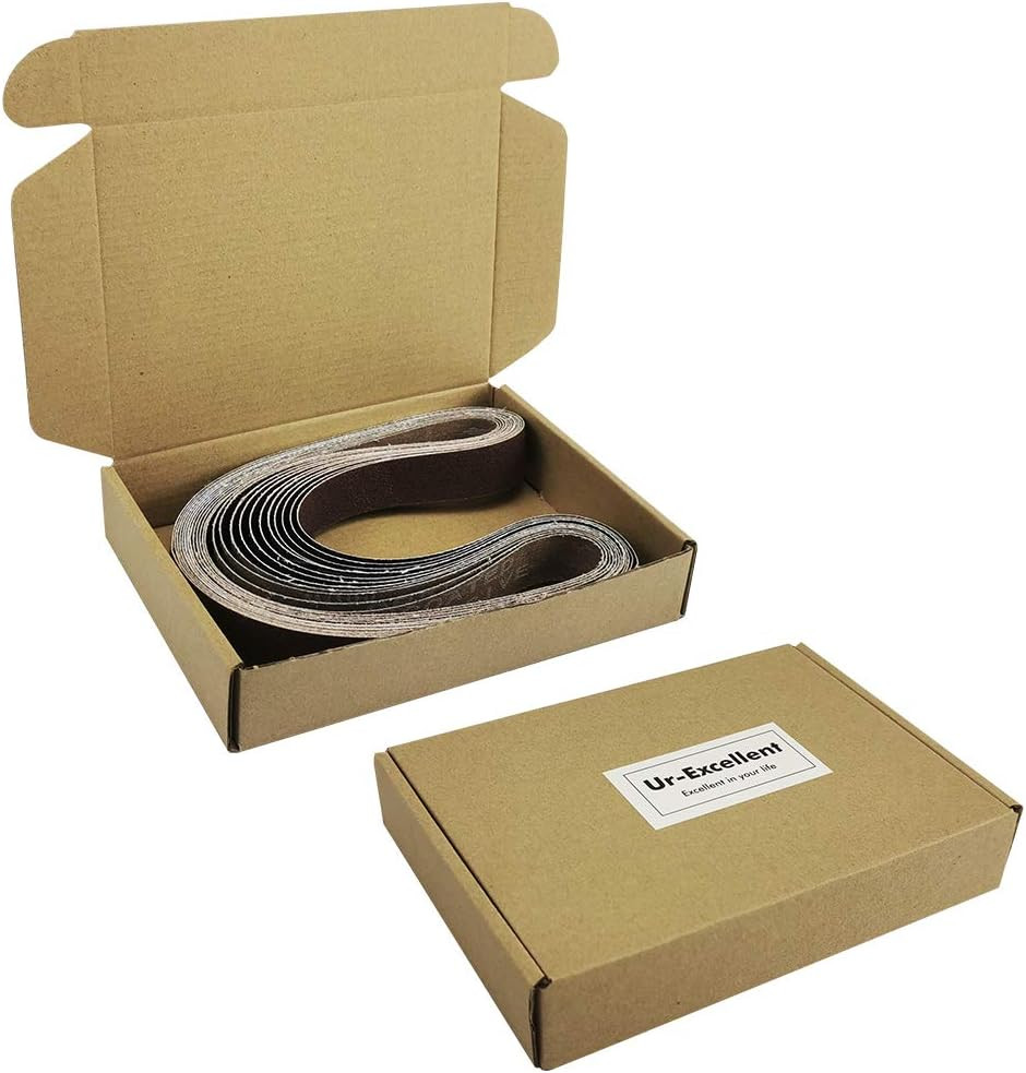 1X30 1 X 30 Inch Sanding Belt Pack 1-Inch X 30-Inch,12 Pcs(4 Each of 80 120 150