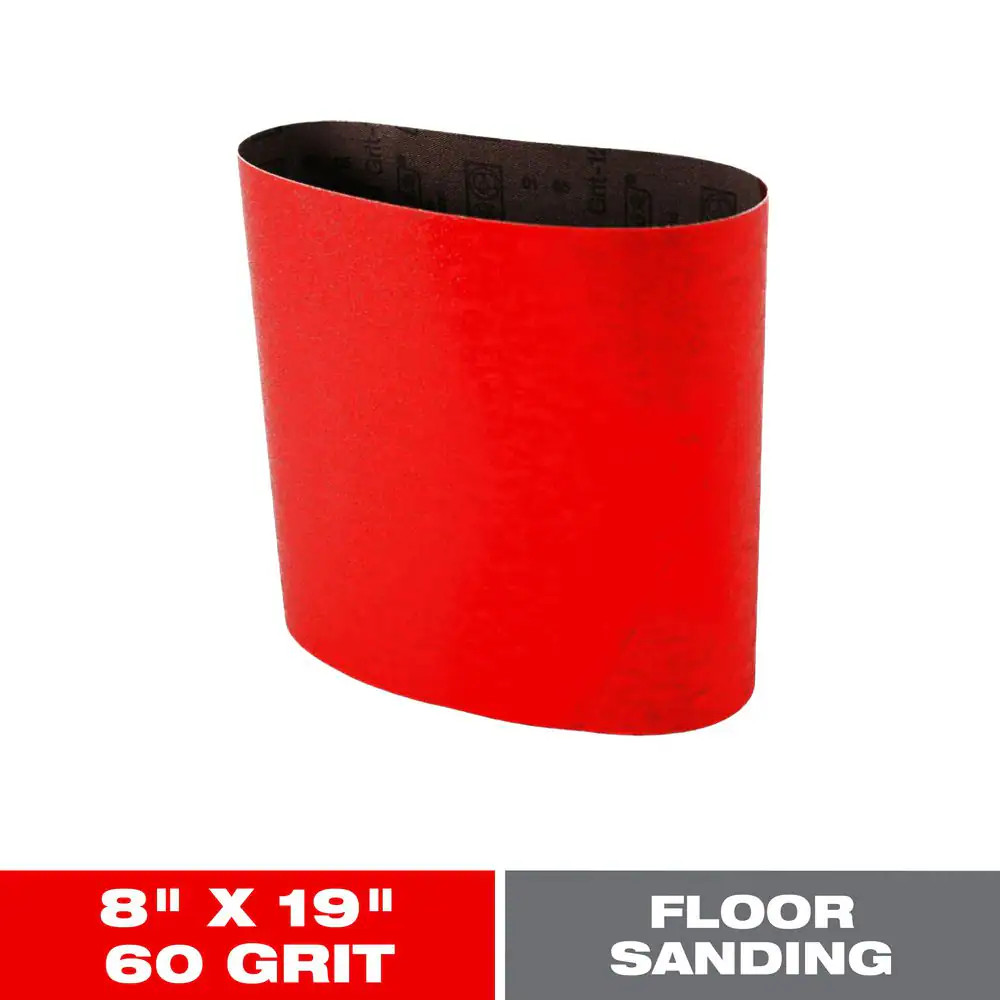 8 In. X 19 In. 60-Grit Sanding Belt for EZ-8 Sanders