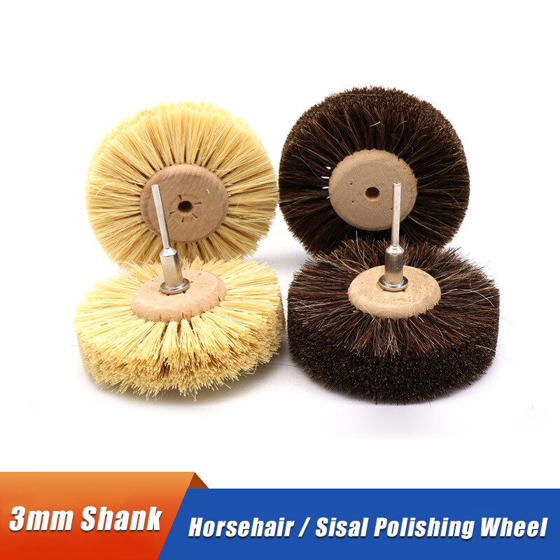 Horsehair / Sisal Polishing Wheel Abrasive Brush Grinding Buffing Wheels Jade