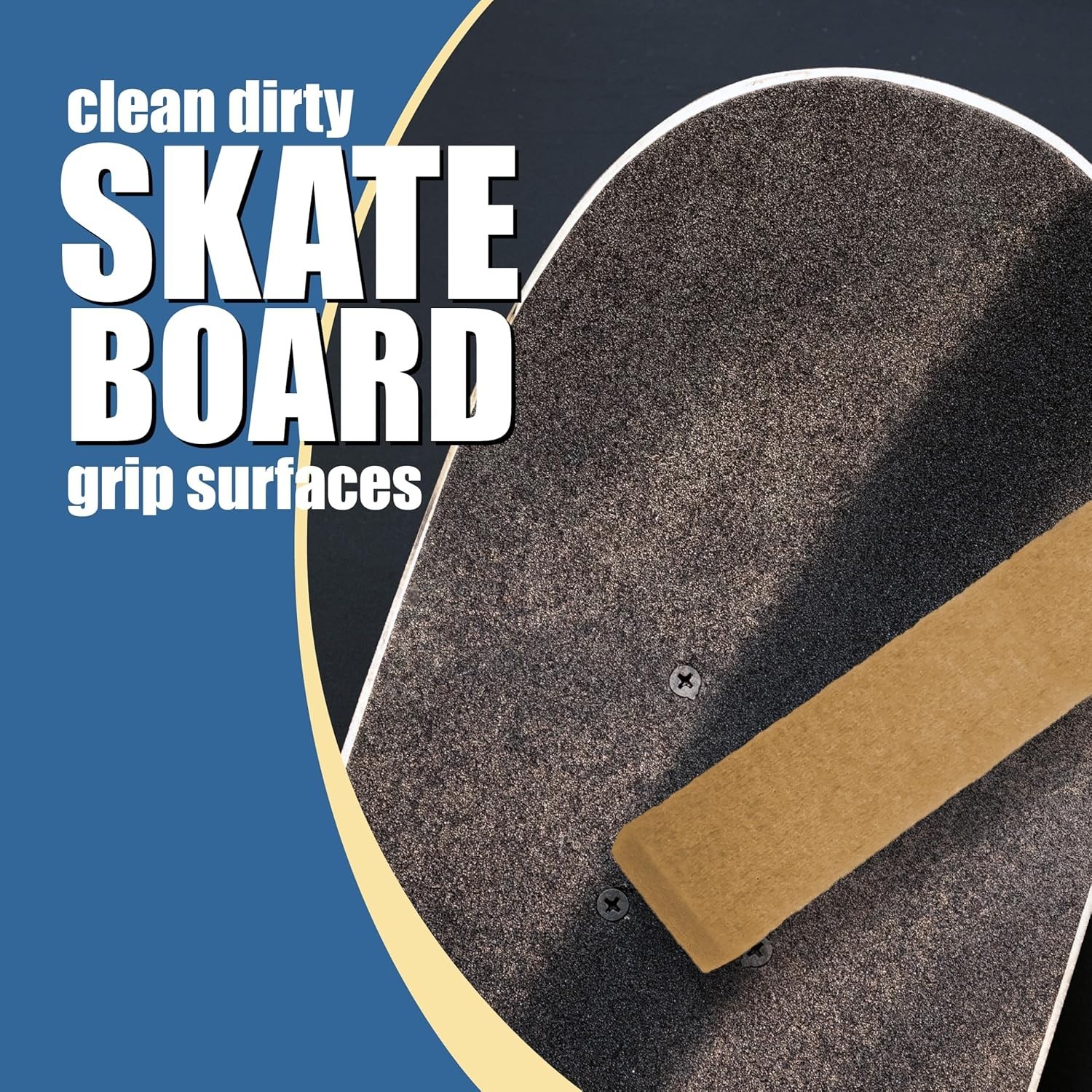 Natural Rubber Sandpaper Cleaner, Perfect for Woodworking and Tool Maintenance