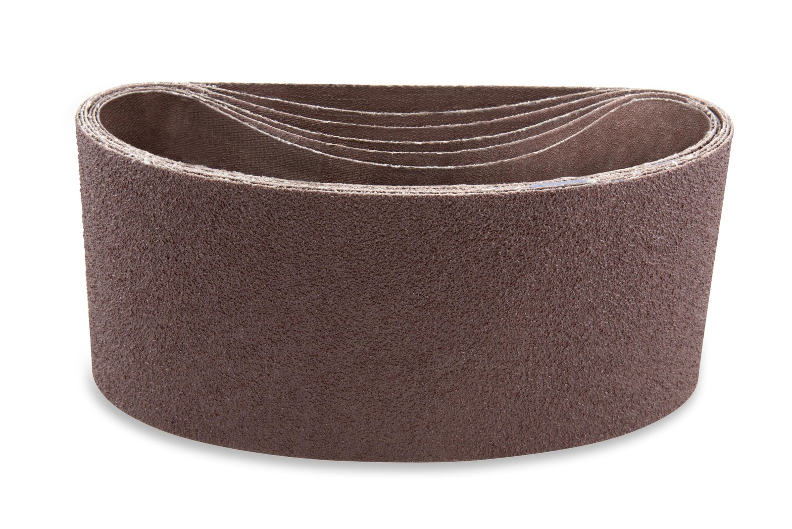 3 X 21 Inch 36 Grit Aluminum Oxide Multipurpose Sanding Belts, 8 Pack