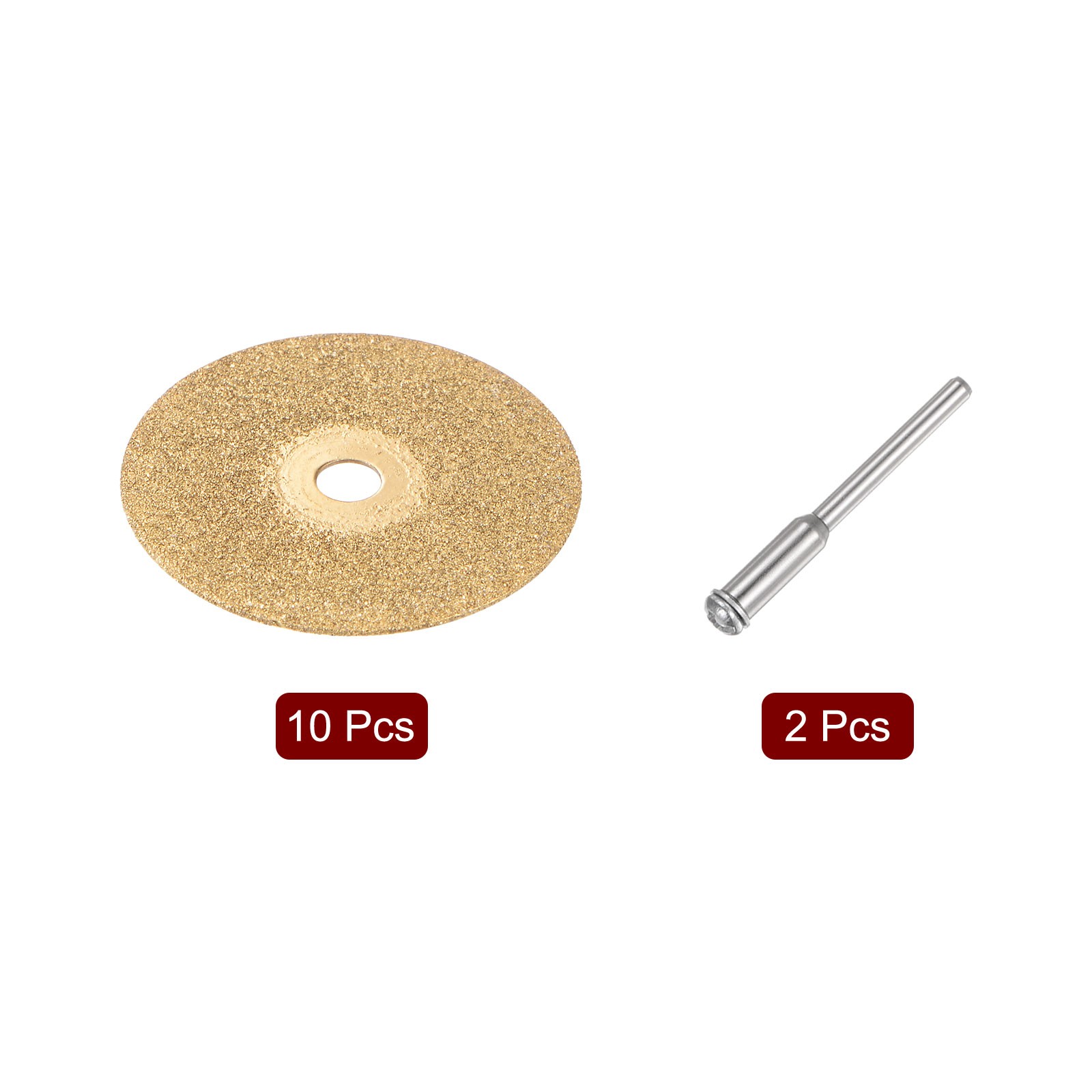 10pcs Diamond Cutting Wheel 22mm Titanium Coating Cut Off Cutting Wheels