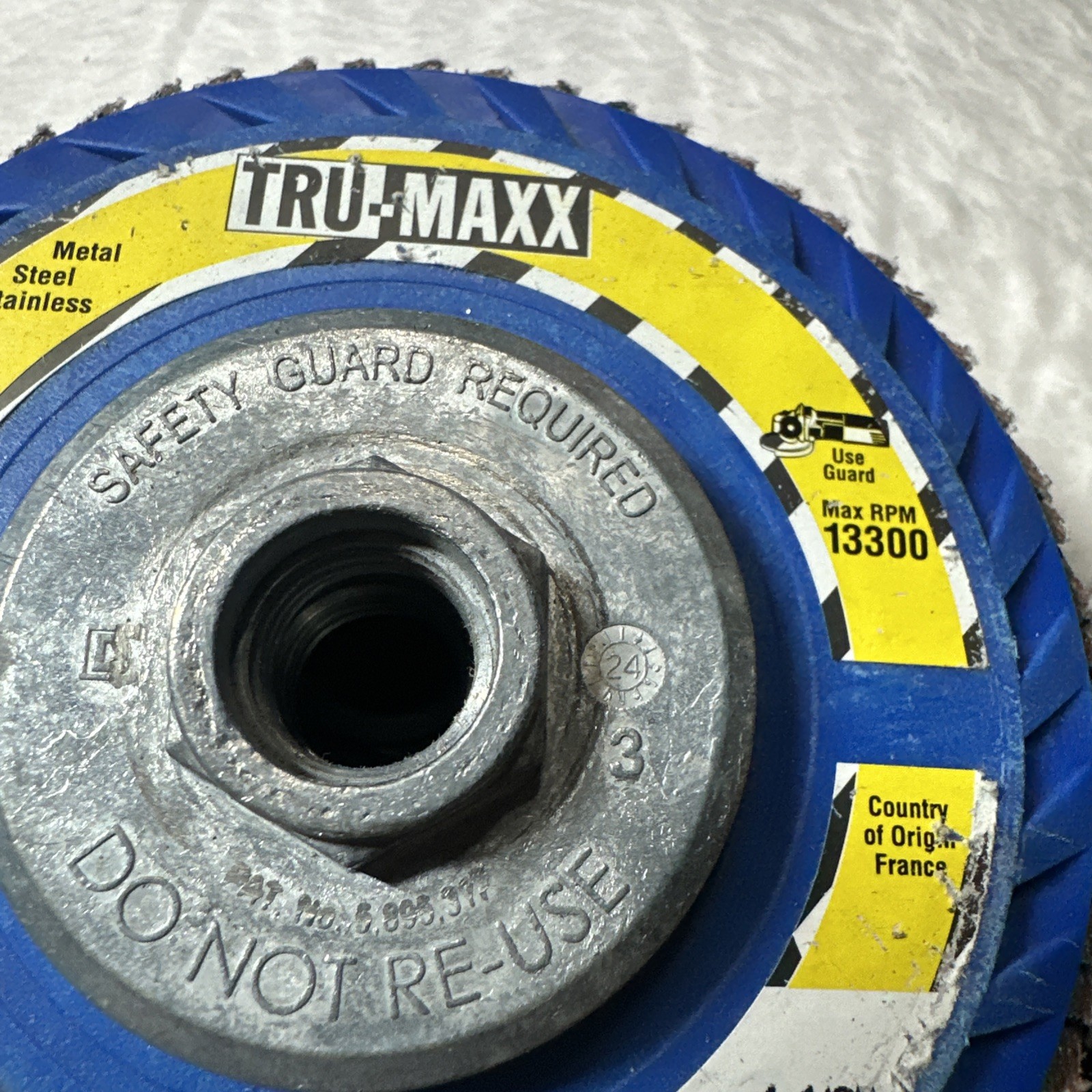 4.5″ 4-1/2″ Zirconia Flap Discs for Angle Grinder 40 Grit T27 Wheels Lot Of 6