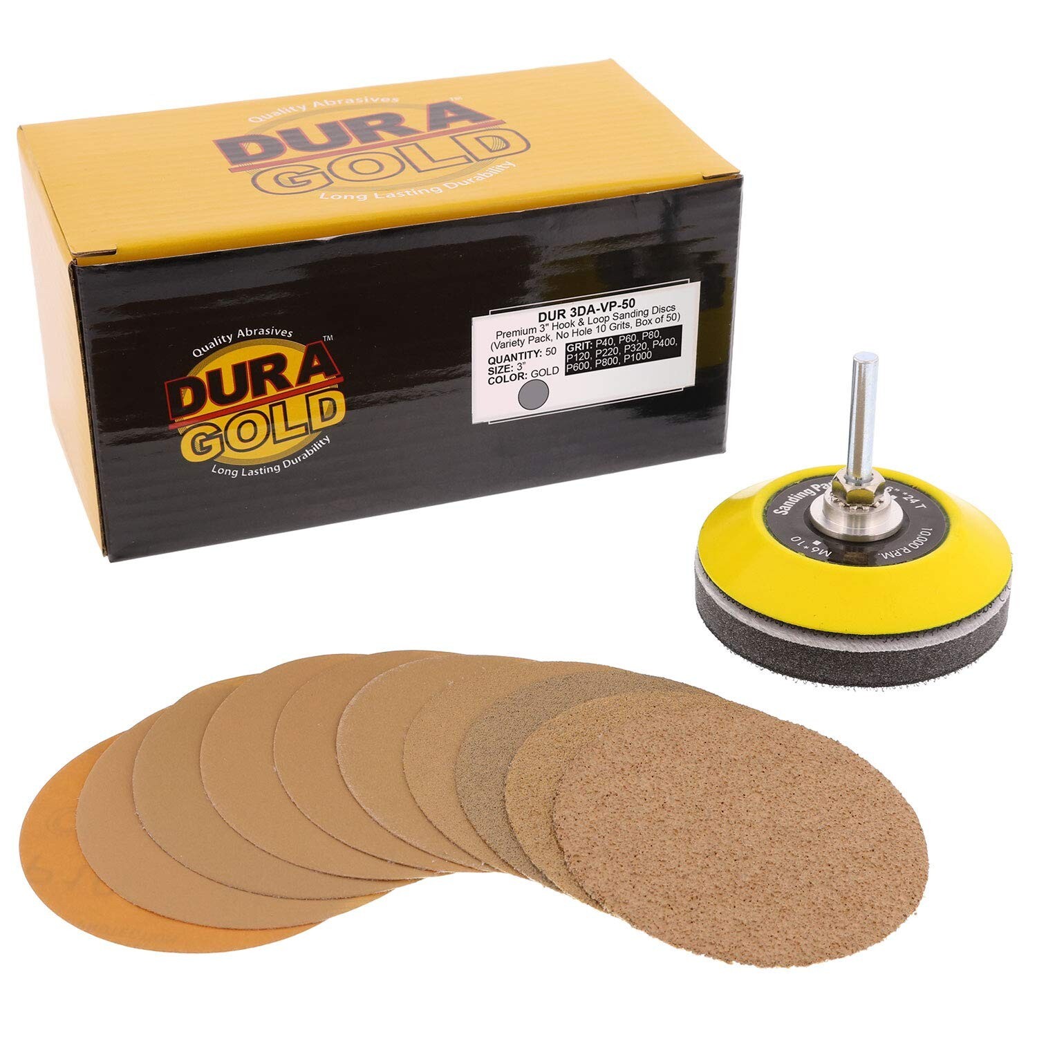 Dura-Gold – Premium – Variety Pack (40,60,80,120,220,320,400,600,800,1000) – …