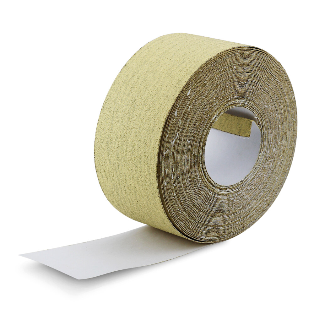 BHA 2-3/4″ Inch x 20 Yard Gold PSA Adhesive Longboard Sandpaper Continuous Roll