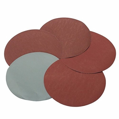 CynKen 50pcs 180mm 7 Inch 600-3000 Grit Sandpapers Sand Discs Sanding Polishing