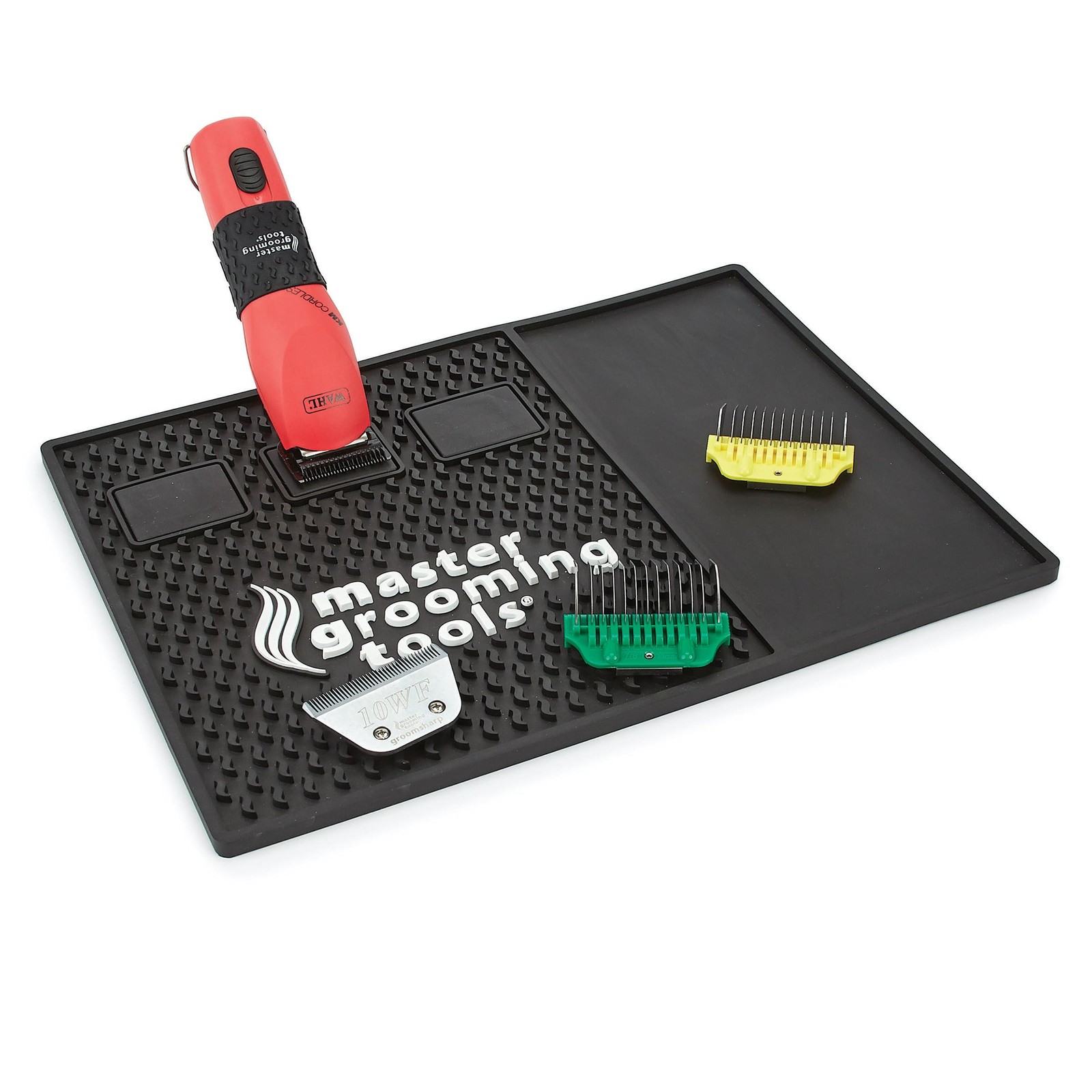 Master Grooming Tools Magnetic Mat for Clippers & Shears – Anti-Skid