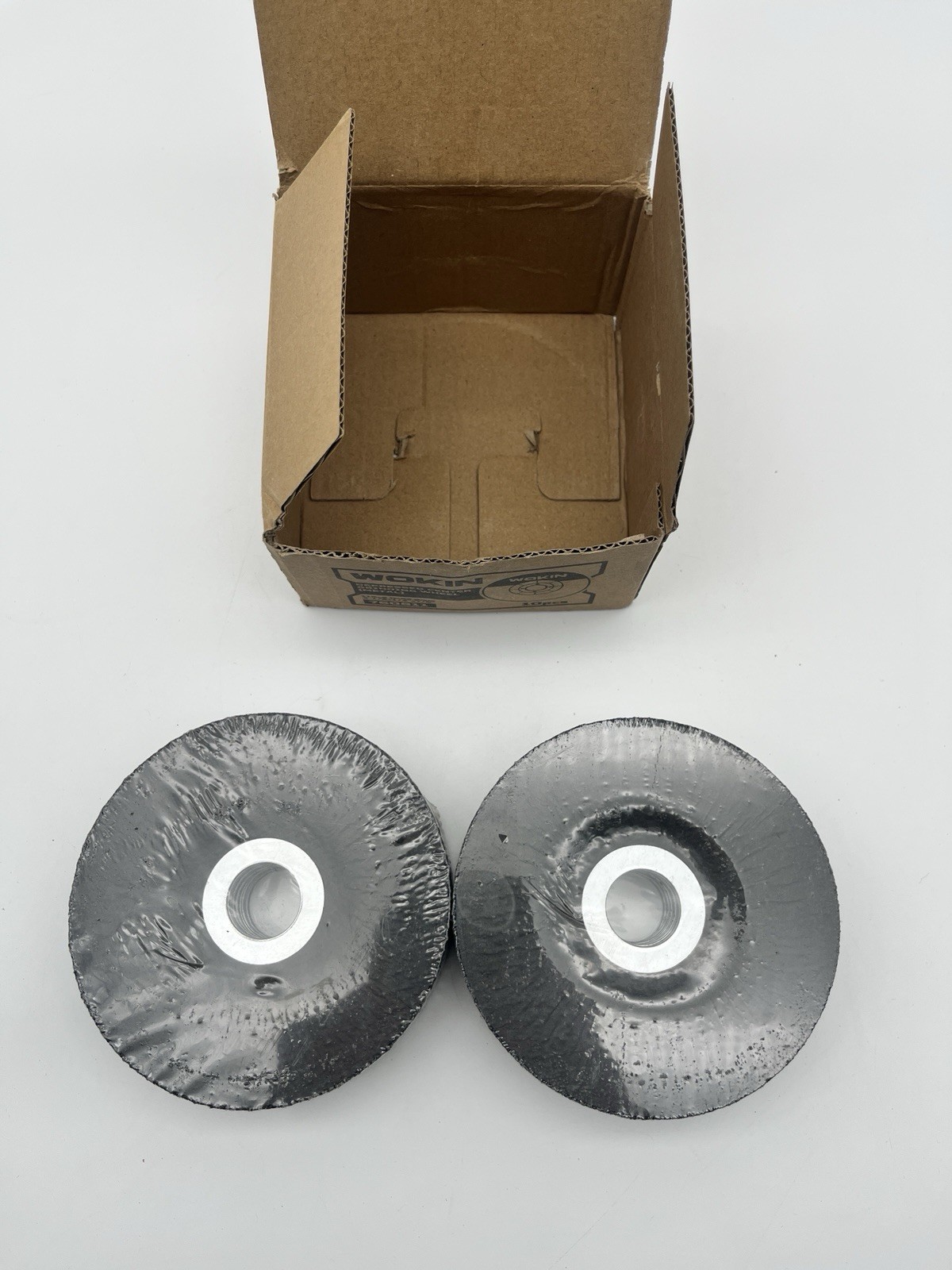 Wokin 10 Pack 4.5” GRINDING WHEELS for Metal 4-1/2” x 1/4” x 7/8” 13,300 RPM