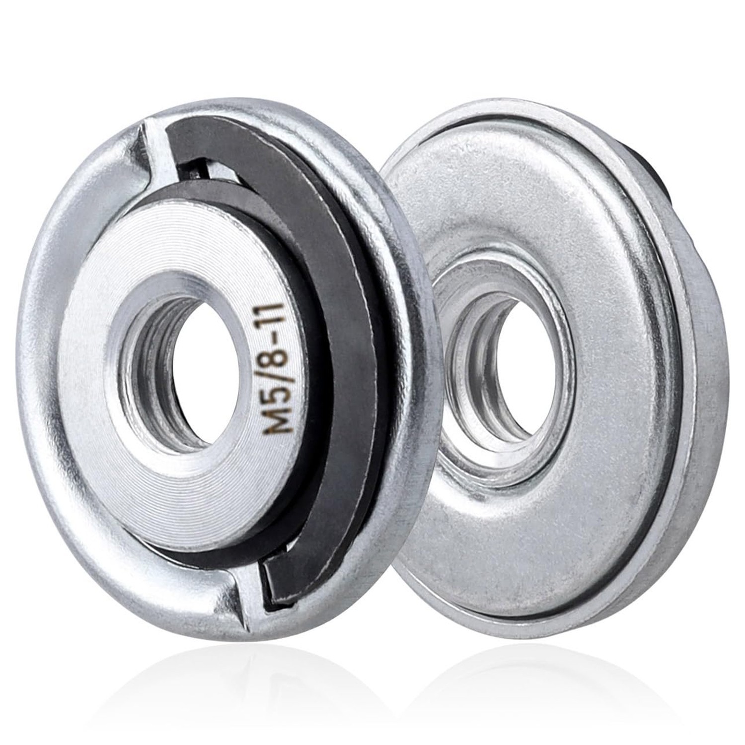 Secure Locking Mechanism Angle Grinder Flange Nuts 5/8″-11, 2Pcs Replacement Nut