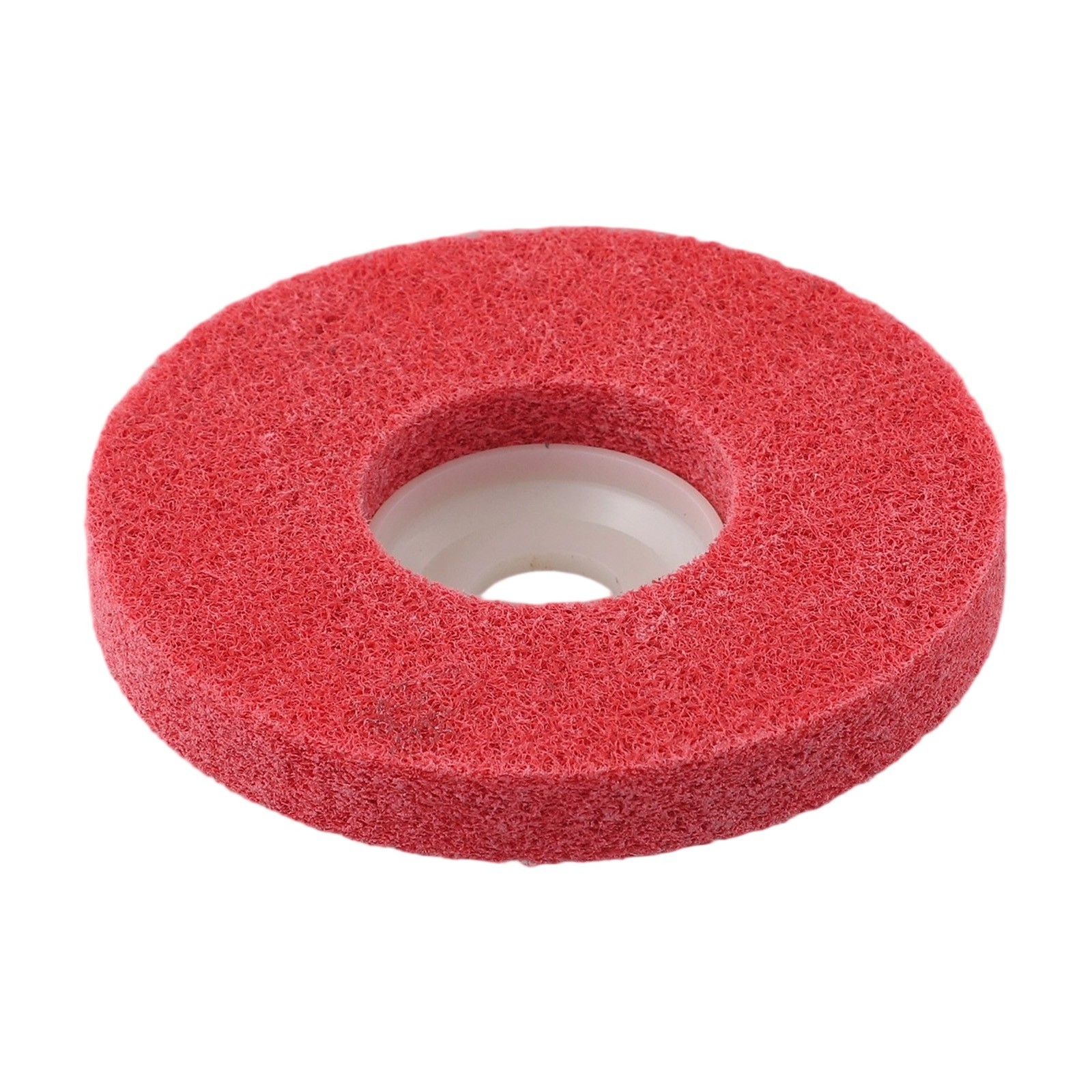 4Inch Red Nylon Fiber Polishing Wheel Flap Discs Abrasive Disc Metal Polishing