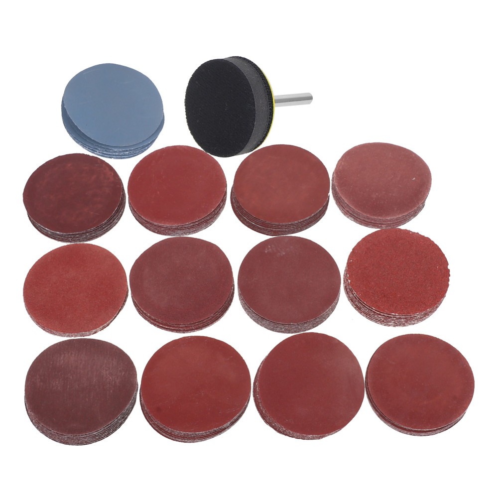 1 Set Drill Sanding Attachment with Durable Sandpaper Discs for Smooth Finishing