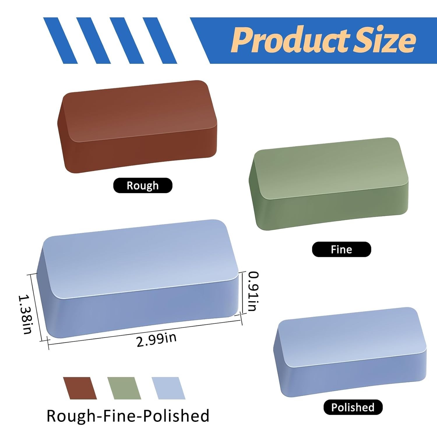 8 Inch Airway Buffing Wheels Kit – Polishing Compound for Angle Grinder